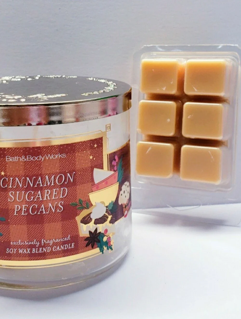 CINNAMON SUGARED PECANS -Bath & Body Works Candle Wax Melts- $8 per pack